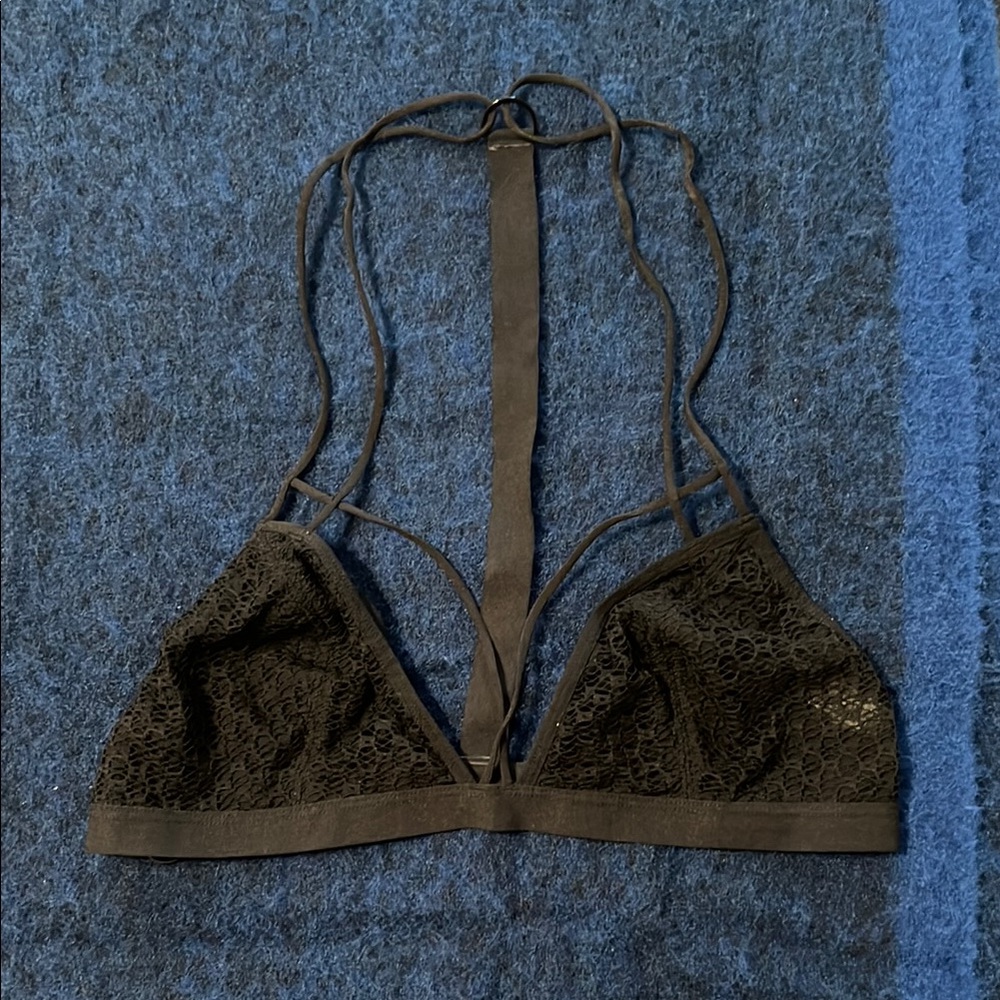 MOVING SALE!!! Intimately Free People Strappy Black Bralette